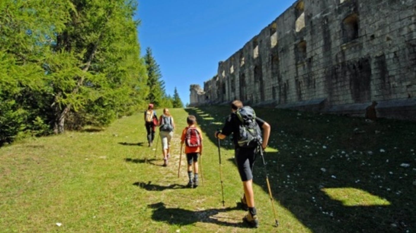 GRANDE GUERRA DA RICORDARE... A PIEDI! Alpe Cimbra 7 e 14 agosto