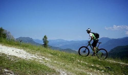 Pista Ciclabile Malcesine Monte Baldo Percorsi Mtb ALPE CIMBRA