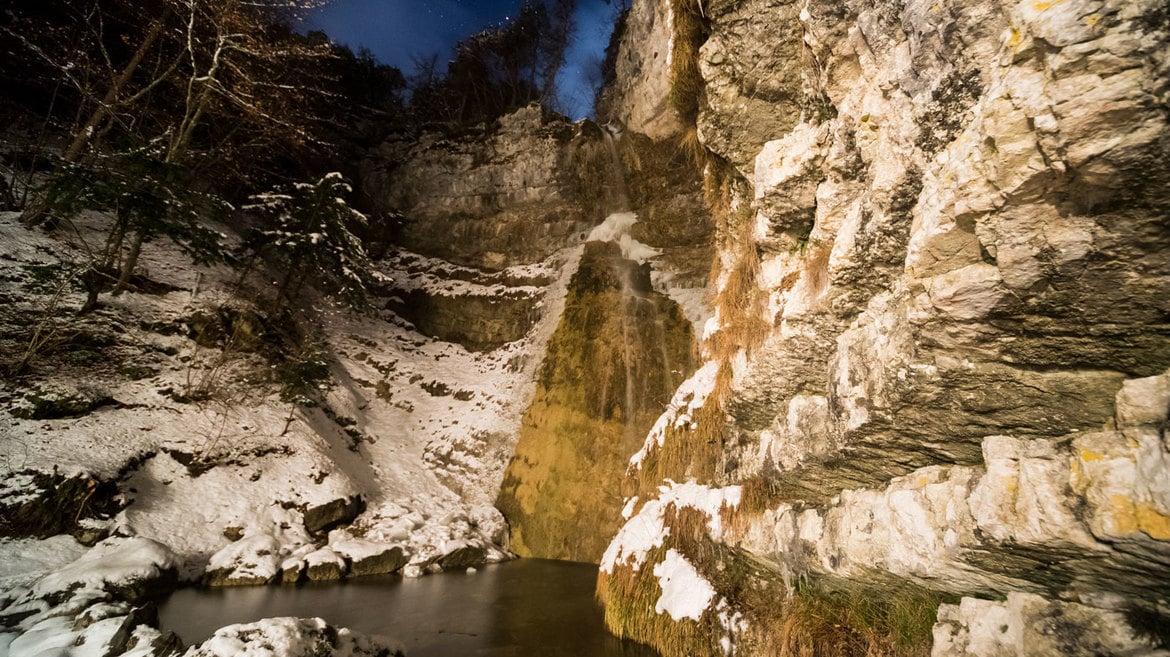 The Ofentol Waterfall