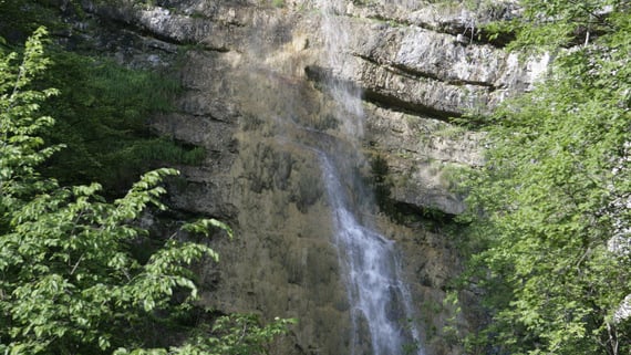 The Ofentol Waterfall