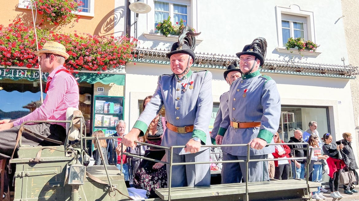 El car del Forte Gschwent de Lavarom