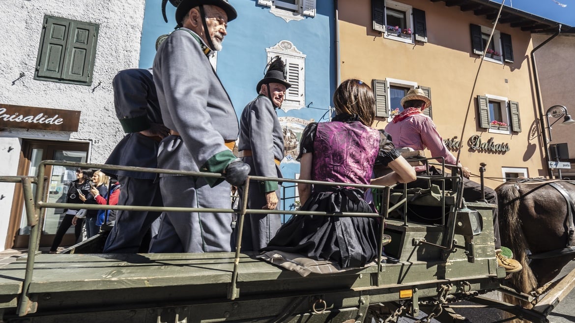 El car del Forte Gschwent de Lavarom