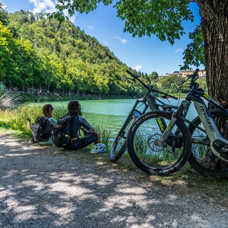 Wandern und Radfahren