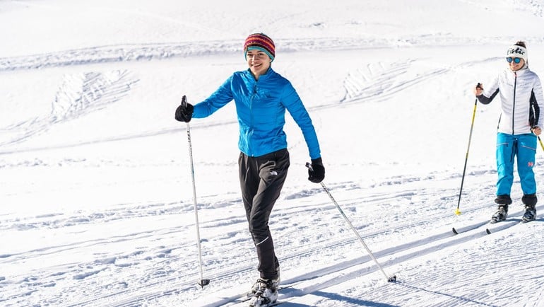 SCI NORDICO facile, divertente... Non è mai troppo tardi per imparare!