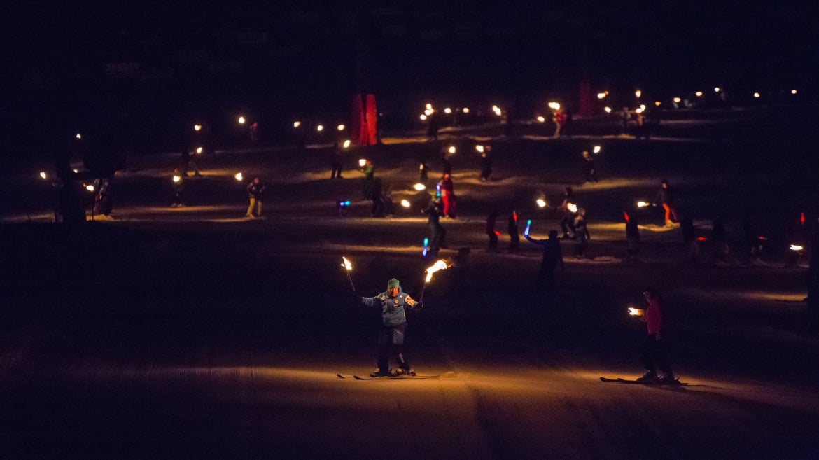 Fiaccolate di Carnevale a Fondo Piccolo