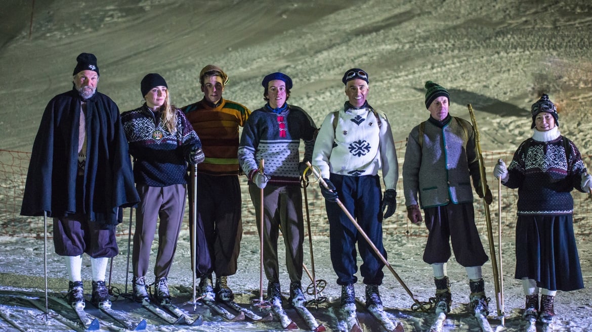 Fiaccolata di Sci Storico Costa di Folgaria