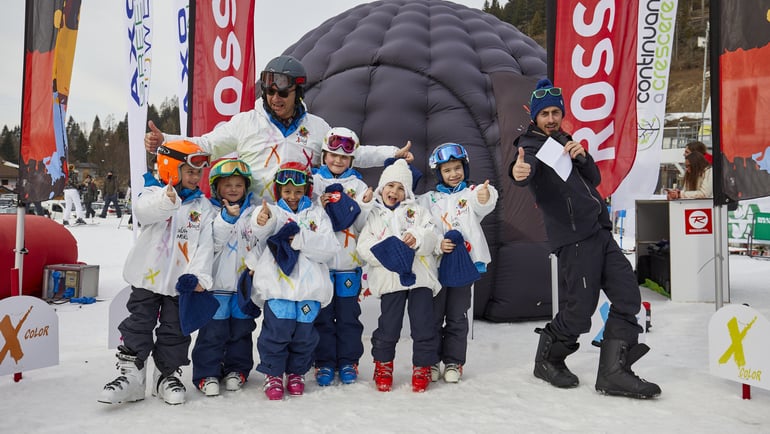“ROSSIGNOL X COLOR TOUR”, l'evento più colorato dell'Alpe Cimbra!
