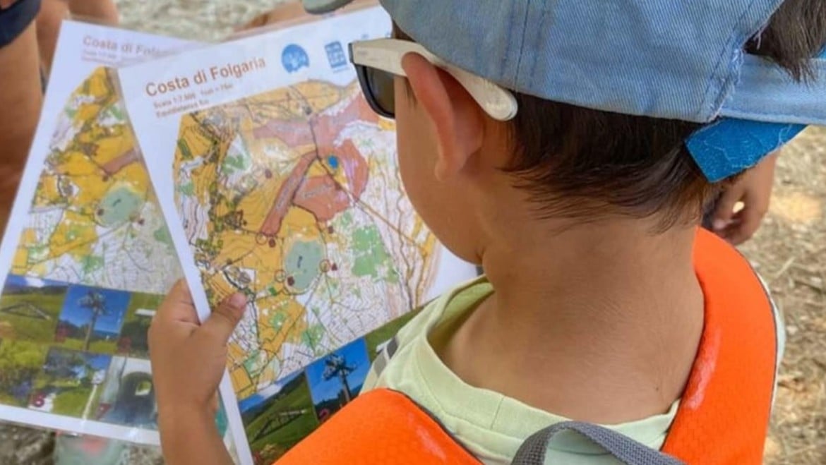 Walking Orienteering auf der Alpe Cimbra für kleine Entdecker!