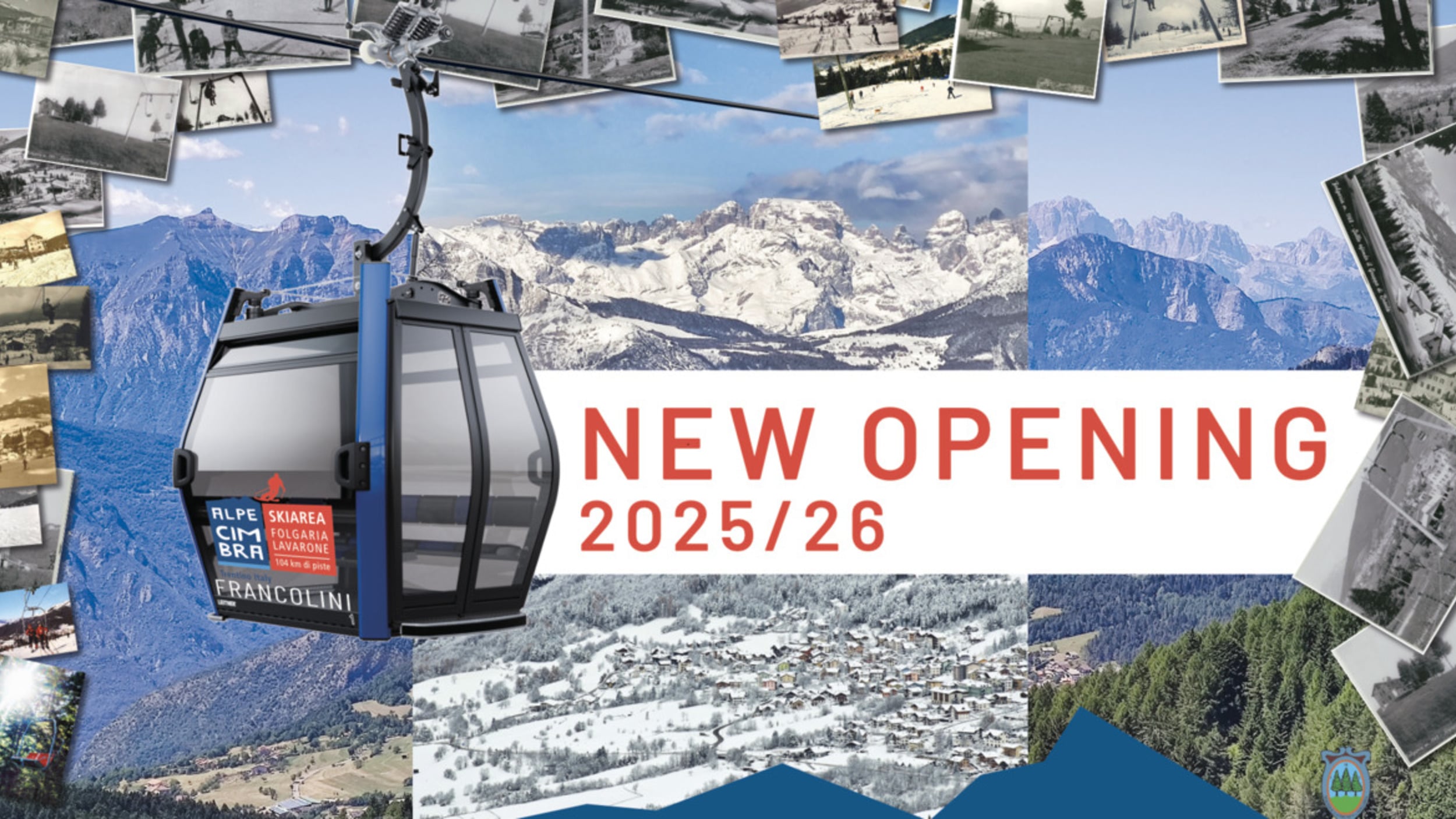 Nuova Apertura 2025/2026 - Cabinovia Francolini - Sommo Alto