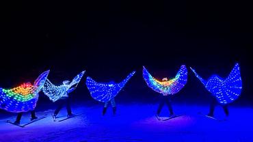 Torchlight parade of the Ski Instructors