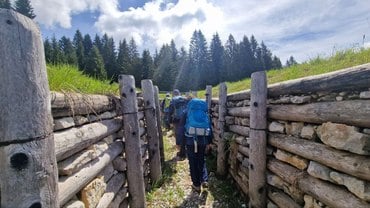 Percorso delle Trincee - Millegrobbe