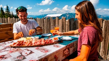 Pranzo in quota