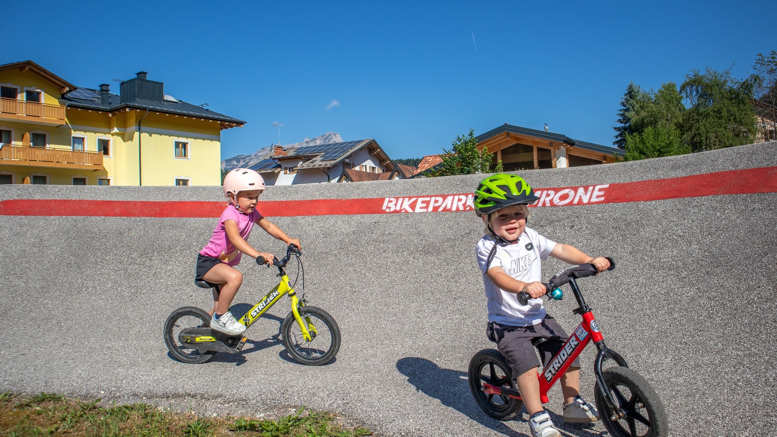 Kleine Biker, große Abenteuer auf der Alpe Cimbra!