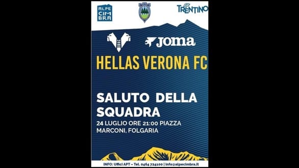 Saluto della squadra
